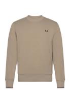 Crew Neck Sweatshirt Brown Fred Perry