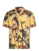 Hawaiian Resort Shirt Yellow Superdry