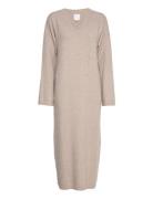 Huurre Bouclé Knit Dress Grey Hálo