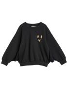 Bat Sleeve Sweatshirt Black Mini Rodini