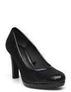 Women Court Sho Black Tamaris