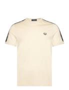 C Tape Ringer T-Shirt Cream Fred Perry