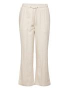 Camille Linen Pants Cream Grunt