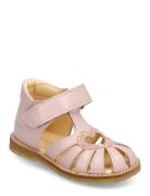 Sandals - Flat - Closed Toe Pink ANGULUS