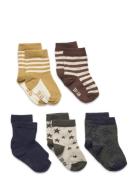 Sock W. Pattern Patterned Minymo