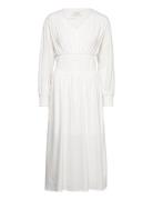 Dress W/ Smock White Rosemunde