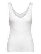 Slfdianna Sl Top Noos White Selected Femme