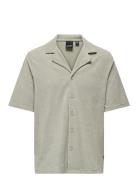 Onsdeniz Reg Ss Terry Shirt Cs Grey ONLY & SONS