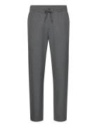 Slh196-Straight Robert String Pant Noos Grey Selected Homme