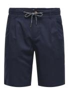 Onsleo Linen Mix 0048 Shorts Navy ONLY & SONS