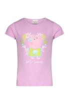 Short-Sleeved T-Shirt Purple Peppa Pig