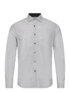 Ls Aop Shirt Grey French Connection