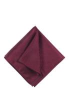 Silk Pocket Square Burgundy Portia 1924