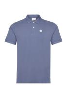 Toke Basic Badge Polo - Gots/Vegan Blue Knowledge Cotton Apparel