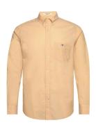 Reg Classic Poplin Shirt Yellow GANT