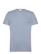 Slim Shield Ss T-Shirt Blue GANT