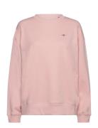 Rel Shield C-Neck Sweat Pink GANT