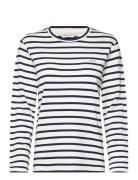 Striped Ls T-Shirt Navy GANT