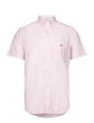 Reg Classic Oxford Ss Shirt Pink GANT