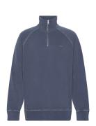 Sunfaded Half Zip Blue GANT