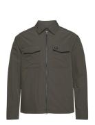 Pocket Overshirt Grey Fred Perry