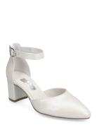 Ankle-Strap Pumps White Gabor