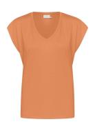 Kalise T-Shirt Orange Kaffe