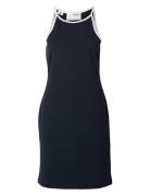 Slfelfrida Sl Contrast Short Dress Navy Selected Femme