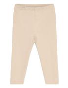 Leggings - Solid Beige Fixoni