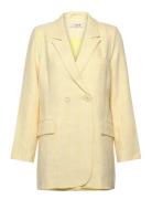 Annali Bouchle Blazer Yellow A-View