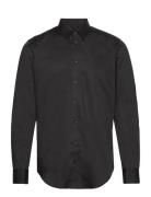 Slim Fit Mens Shirt Black Bosweel Shirts Est. 1937