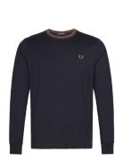 Twin Tipped T-Shirt Navy Fred Perry