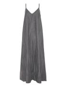 Nellymw Strap Dress Grey My Essential Wardrobe