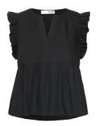 Slfblair-Ida Sl Top Noos Black Selected Femme