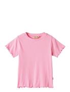 T-Shirt S/S Irene Pink Wheat