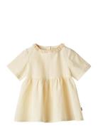 Dress S/S Elma Yellow Wheat