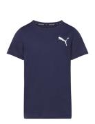 Active Small Logo Tee B Navy PUMA