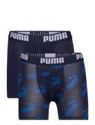 Puma Boys Aop Boxer 2P Patterned PUMA