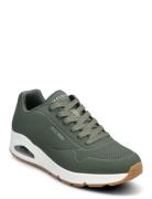 Mens Uno - Stand On Air Khaki Skechers