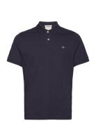 Reg Shield Ss Pique Polo Navy GANT