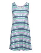 Bamboo Sleeveless Nightdress Blue Lady Avenue