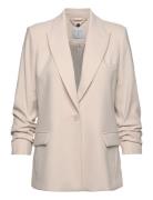 D6Daya Cropped Sleeve Blazer Cream Dante6