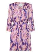 D6Navina Printed Mini Dress Purple Dante6