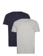 V-Neck T-Shirt 2-Pack Grey GANT