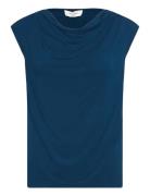 Viscose T-Shirt Blue Rosemunde