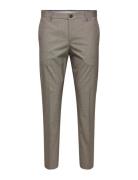 Slhslim-Liam Brwn Hounds Trs Flex B Noos Beige Selected Homme