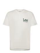 Ss Tee White Lee Jeans
