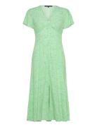 Bernice Vnk Tea Dress Green French Connection