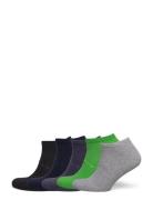 Tonal Logo Sneaker Socks 5-Pack Grey GANT