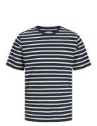 Jjeorganic Basic Tee Ss O-Neck Noos Navy Jack & J S